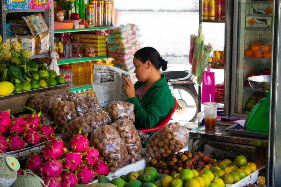 Cửa hàng tạp hoá tại Huy Trầm Hương